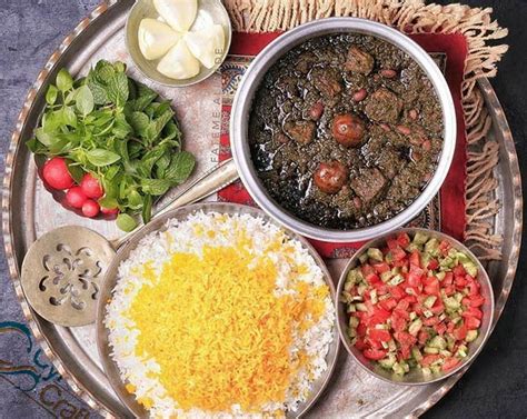 Ghormeh Sabzi Recipe And Ingredients Persian Herb Stew