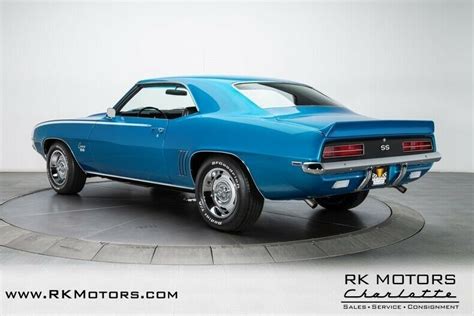 1969 Chevrolet Camaro Rsss Lemans Blue Hardtop 396 V8 4 Speed Manual