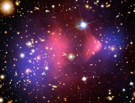 Colliding Galaxy Clusters Offer Strongest Case Yet For Dark Matter