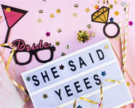 Download Bachelorette Party She Said Yes Sign Wallpaper