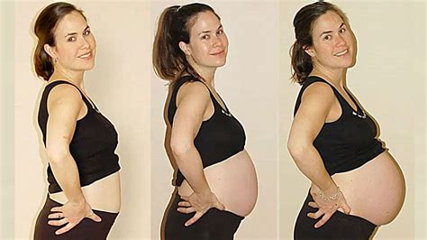 9 Months Of Pregnancy In Under 2 Minutes Time Lapse YouTube