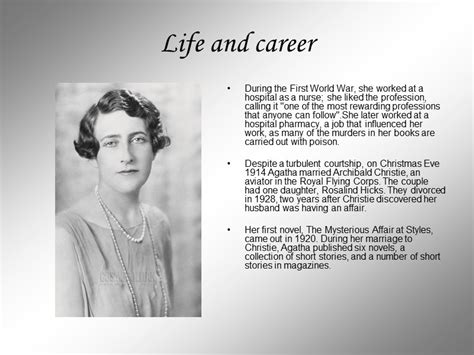 Agatha Christie Life And Career Early Life And
