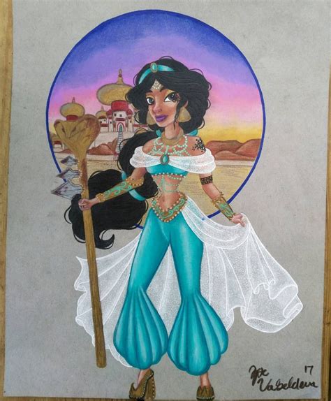 Jasmine Warrior Princess By Zoesart101 Disney Jasmine Warrior Princess Disney Pixar