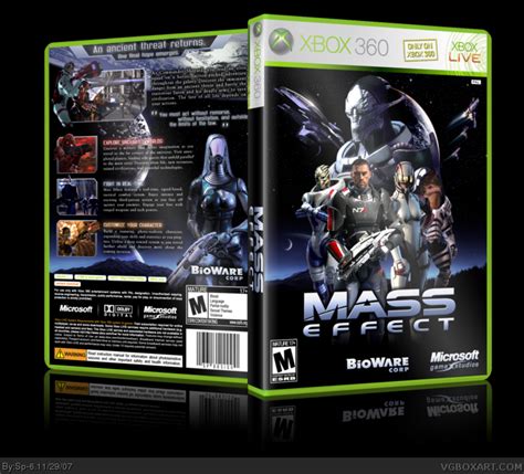 Mass Effect Xbox 360 Box Art Cover By Sp 6