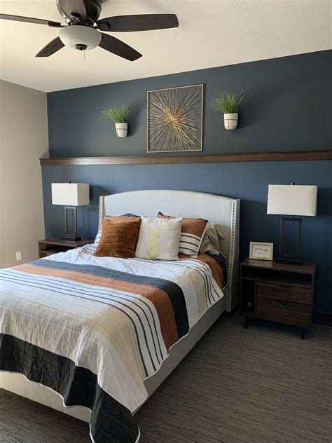 Gray And Navy Blue Bedroom Ideas Design Corral