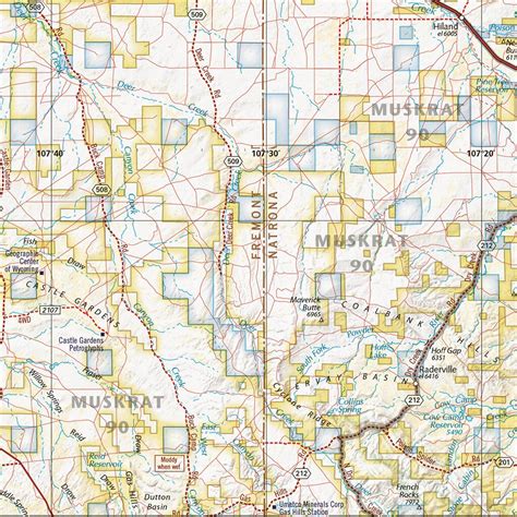 Wyoming Atlas Landscape Maps Map By East View Map Link Avenza Maps