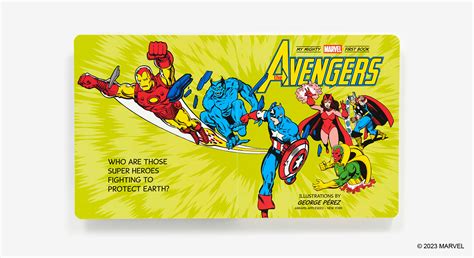 The Avengers My Mighty Marvel First Book Board Book Abrams