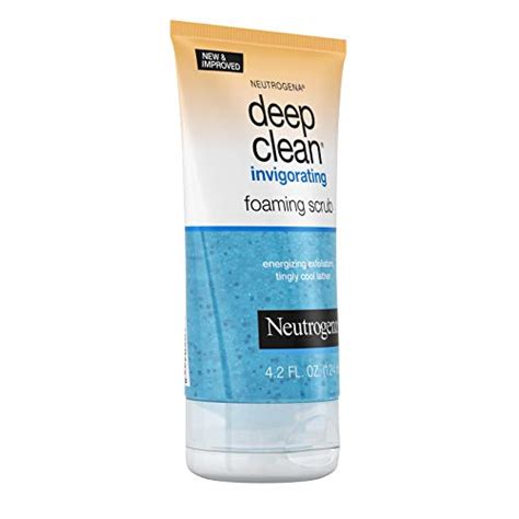 Neutrogena Deep Clean Invigorating Foaming Facial Scrub With Glycerin