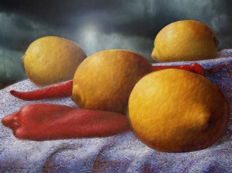 Lemons And Chilis Digital Art By Zev Robinson Fine Art America
