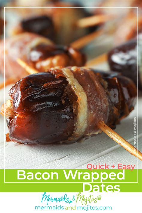 Bacon Wrapped Dates | Easy Tapas | Mermaids & Mojitos | Easy tapas, Bacon wrapped dates, Bacon ...