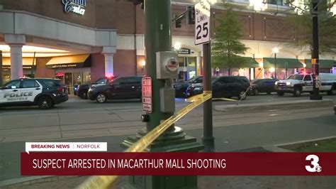 Norfolk Police Arrest Man In Connection With Deadly Macarthur Center