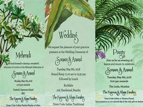 Buy the finest collection of wedding cards from a2zweddingcards. Take a cue from these Bollywood Celebrities Wedding ...