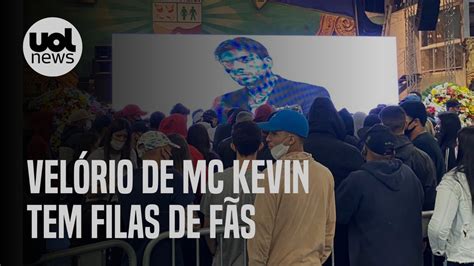 Velório De Mc Kevin Tem Aglomerações De Fãs Fogos De Artifício E