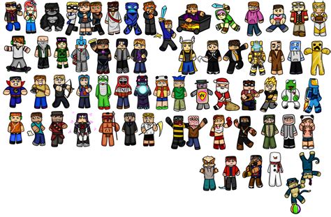 In the client, commands are entered via the chat window, which is displayed by pressing the t / ‌be & ee only / ‌be only, or, / key. Minecraft Chibis -Youtubers by GoldSolace on DeviantArt