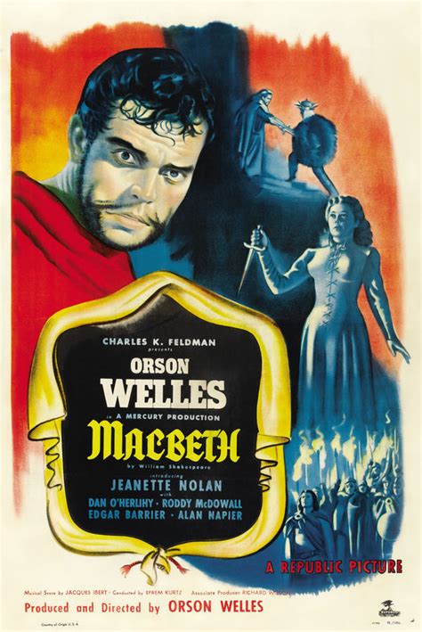 Tickets on sale now via ticketmaster. Macbeth - Macbeth (1948) - Film - CineMagia.ro