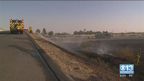 I Reopens After Grass Fire Near Vacaville YouTube