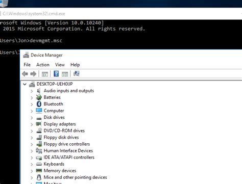 We did not find results for: How To Access Device Manager From the Command Prompt