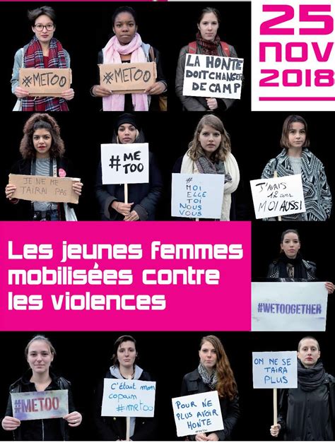Les Jeunes Femmes Mobilisées Contre Les Violences Parisfr