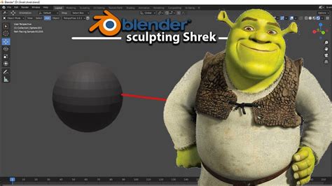Blender Sculpting Shrek Youtube