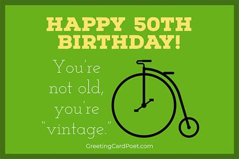 Happy 50th Birthday Wishes Quotes And Memes To Celebrate The Day