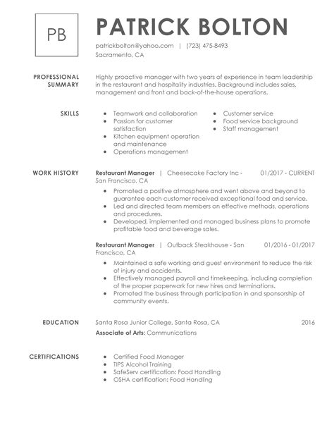 Write the perfect resume with help from our resume examples for students and professionals. Free Resume Examples by Industry & Job Title | LiveCareer