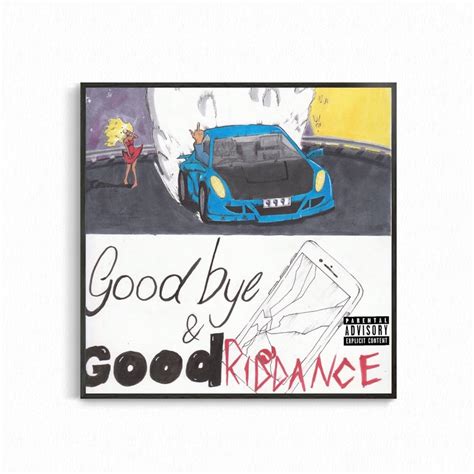 Goodbye And Good Riddance Poster Album Cover Canvas Prints No Etsy