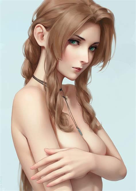 Aerith Gainsborough Final Fantasy And 2 More Drawn By Miura N315