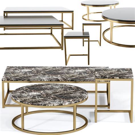 Please note, this is an item that may be especially difficult to move and/or transport. 3D Cb2 Smart Marble Coffee Table | CGTrader
