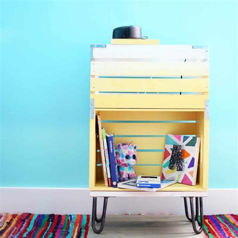 20 Diy Budget Bedside Table Ideas The Kindest Way