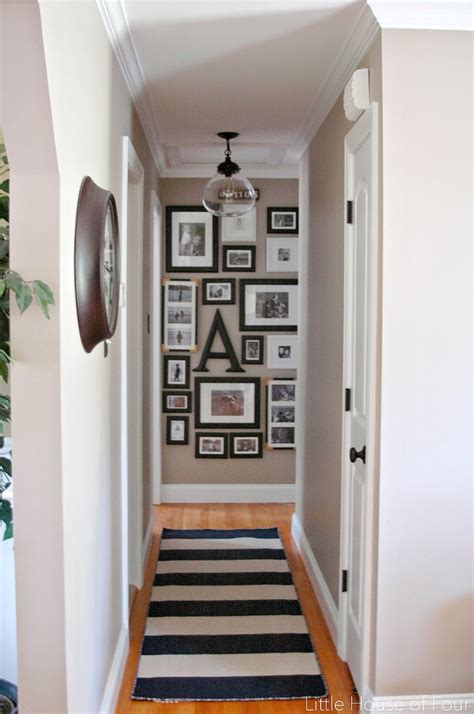 Updated Hall Gallery Wall Little House Of Four Creating A Beautiful