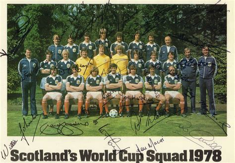 Choose from any player available and discover average rankings and prices. 1978 Scotland world cup squad | Scotland, World, World cup