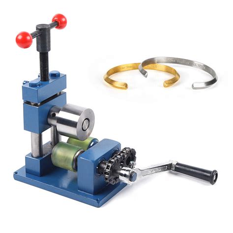 Hand Crank Ring Bracelet Press Bending Machine Jewelry Ring Bender Making Tool Ebay