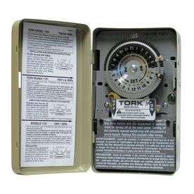 For increased versatility, the timer. UPC 786261100115 - Tork 1101 Time Switch, Indoor Steel ...