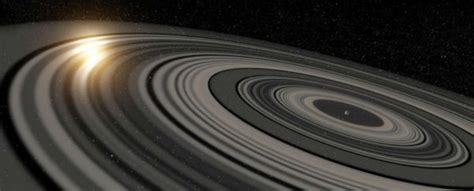 Newly Discovered Super Saturn Has Colossal Ring System Sciencealert