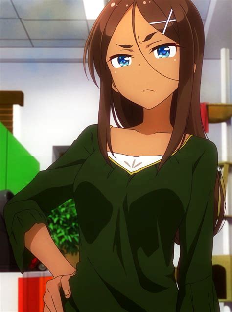 Pin By Sophie Flores On New Game Anime Brown Hair Black Anime
