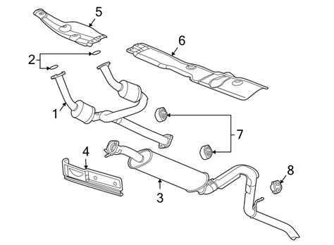 GMC Envoy XUV Catalytic Converter. CATALYTIC CONVERTER. Converter AND
