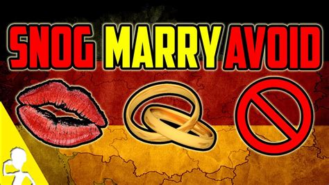 Snog Marry Avoid Get Germanized Feat Claudia Youtube