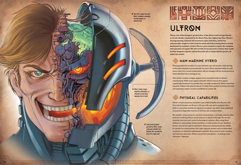 A Close Look At The Way Ultron Fused With Hank Pym Aka Ant Man From