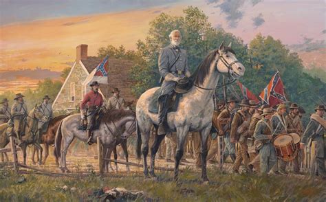 Lee By Dale Gallon Gettysburg Pa July 1 1863 General Robert E