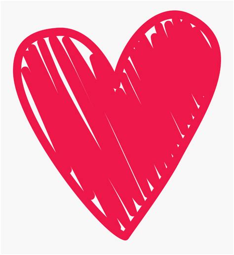 Hearts ‿ ⁀♡♥♡ - Doodle Heart Clipart Png , Free Transparent Clipart ...