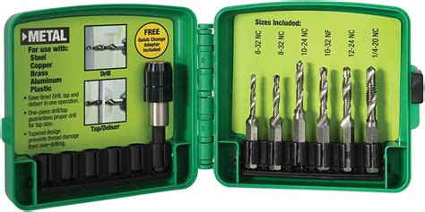 Greenlee Dtapkit Drilltap Kit For Metal One Step Drilling Tapping
