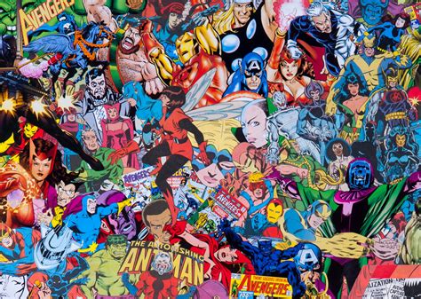 Superhero Collage Wallpapers - Top Free Superhero Collage Backgrounds - WallpaperAccess