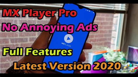 Block all ads,background playback,picture in picture,sponsor block,auto with adblocking and background playback enabled, experience the youtube music anywhere without any hassle. NO ADS MX Player Pro Mod APK Download Latest Version for ...