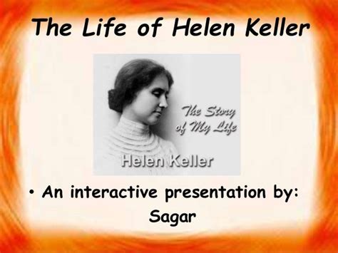 Ppt On Helen Keller