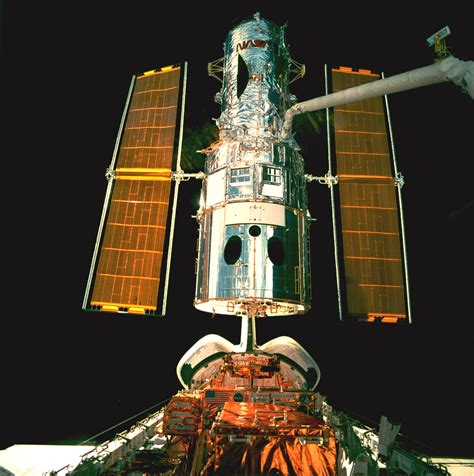 Esa Hubble Space Telescope During Repair Mission Sts 82