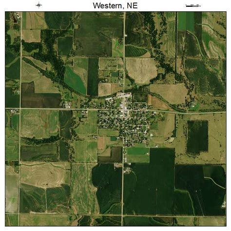 Aerial Photography Map Of Western Ne Nebraska