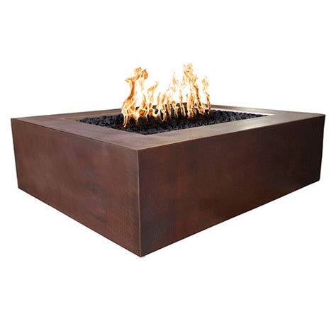 Cylinder Fire Pit Corten Steel Mild Steel Or Aluminum