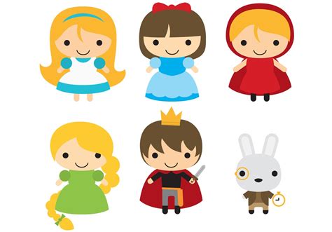 Fairytale Character Vectors Download Free Vector Art Stock Graphics