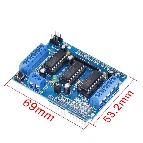 L293d Motor Drive Shield Dual For Arduino Motor Drive Expansion Board