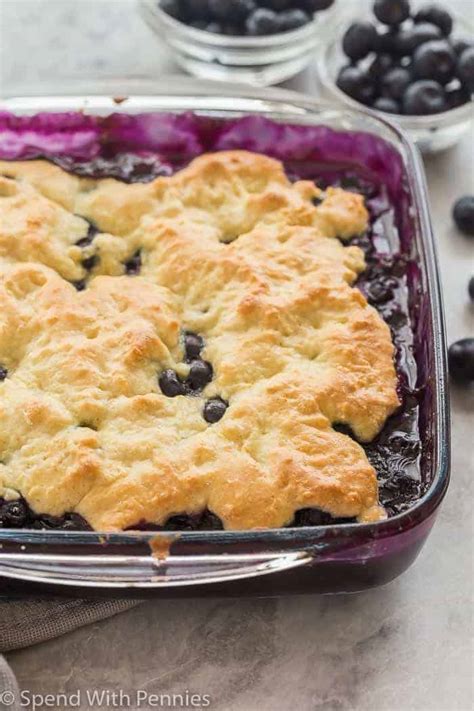 When summer brings plump, juicy blueberries to the market, it's time to take advantage of that seasonal bounty by using them in these easy fresh blueberry desserts all summer long. bisquick blueberry cobbler fresh blueberries